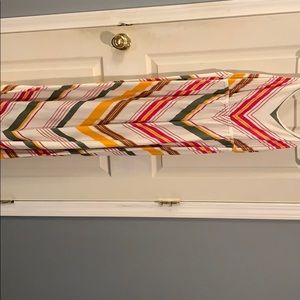 Spaghetti Strap Chevron Dress